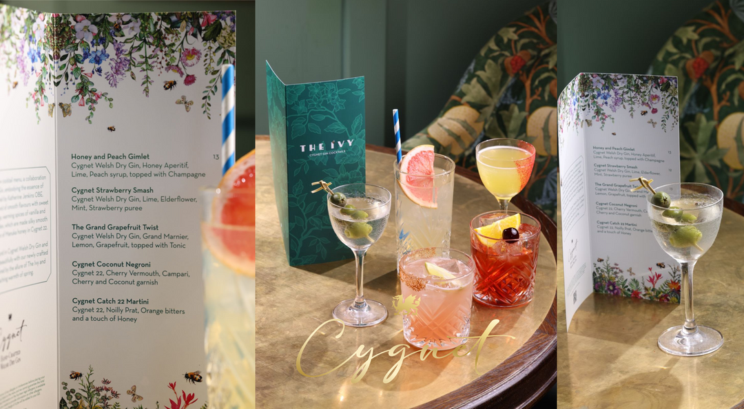 An Exceptional Array of Cygnet Gin Cocktails Are Now Available at The Ivy