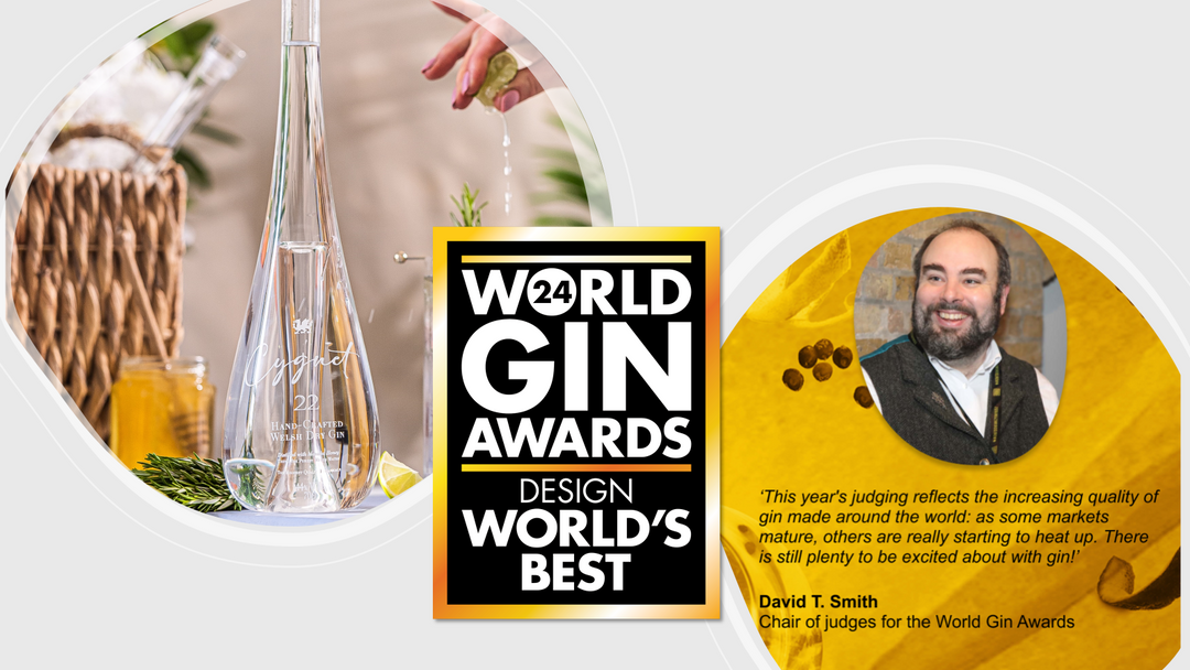 Cygnet 22 Triumphs as the Epitome of Elegance: Wins 'Design Best Bottle' at The World Gin Awards 2024!