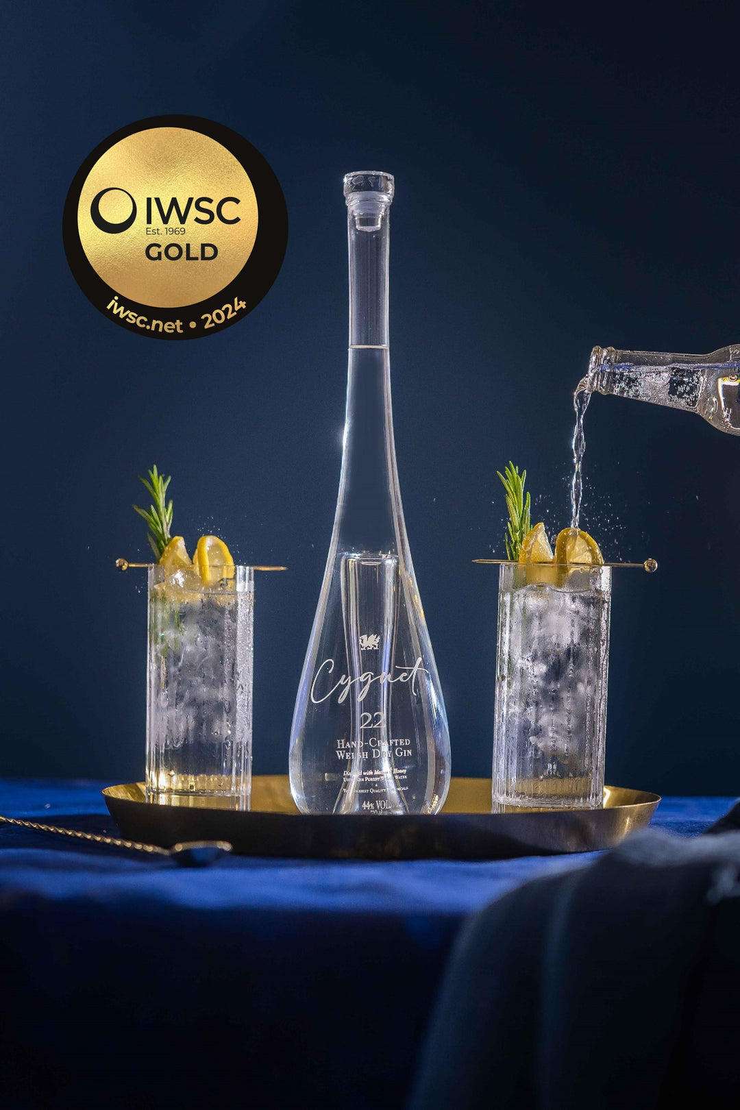 A Golden Moment: Cygnet 22 Wins Gold at IWSC for Ultra Premium Gin Category