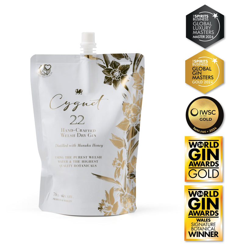Cygnet 22 Gin 70cl Pouch
