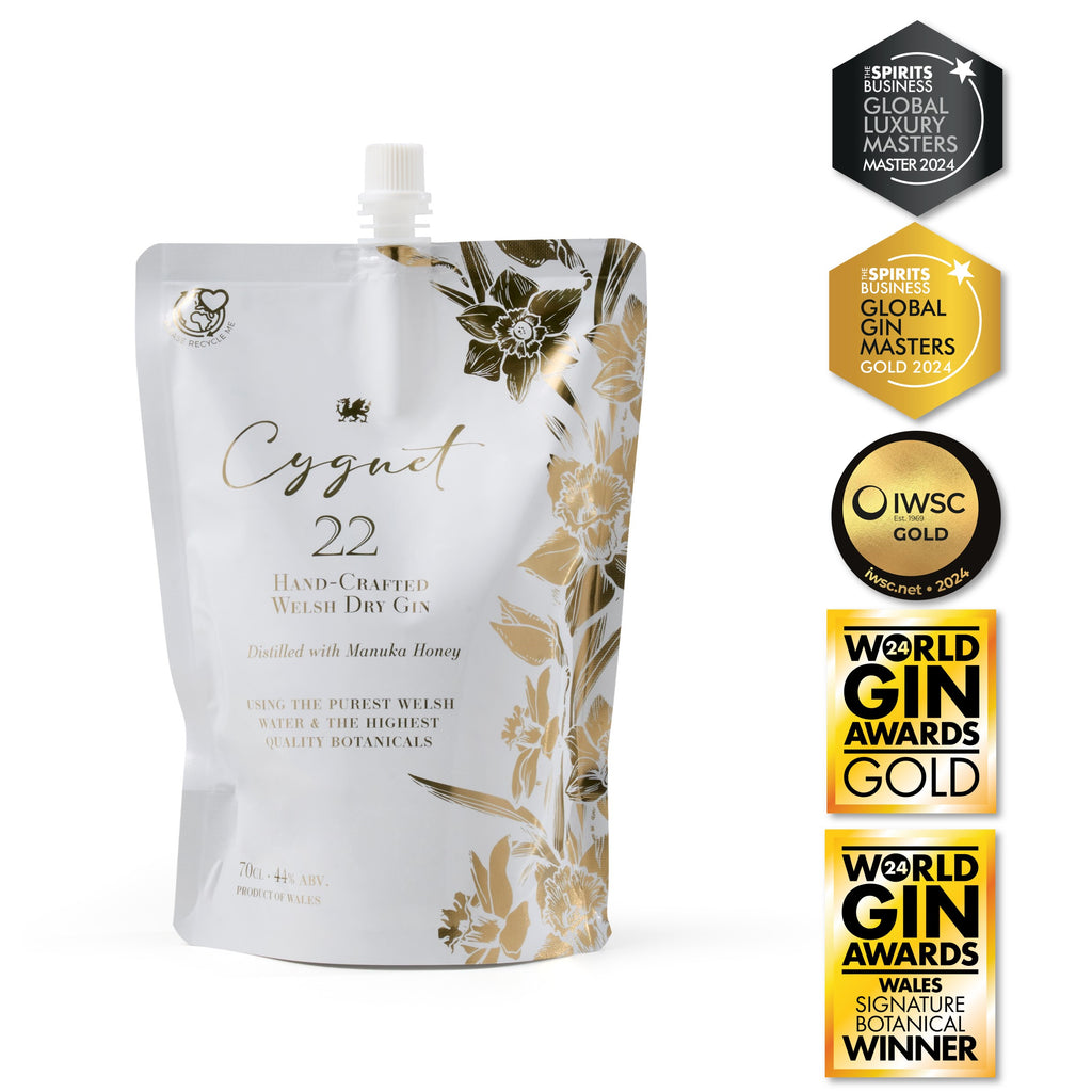 [希少/未開封]Cygnet 22 Gin – 世界最高級クラフトジン-1点のみ Cygnet 22 Gin 70cl Pouch – Cygnet Distillery