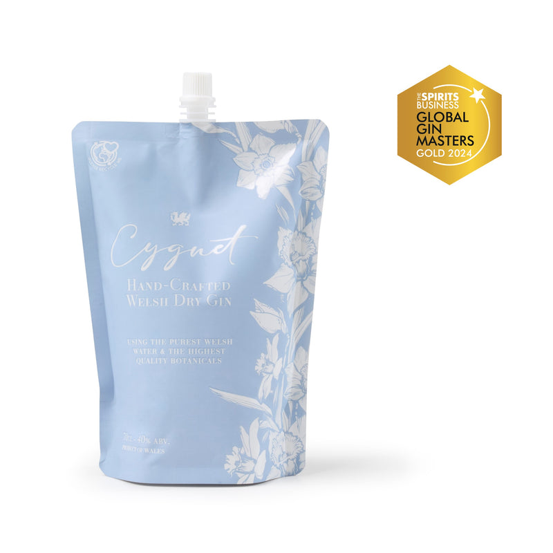 Cygnet Welsh Dry Gin 70cl Pouch